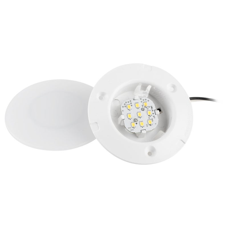 Lumitronics RV 3.5 Inch LED Recessed Interior Dome Puck Light, Install in 2.5 Inch hole - Image 3